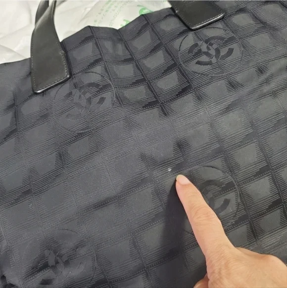 Authentic Vintage Chanel New Travel Line Tote Bag - Picture 7 of 14